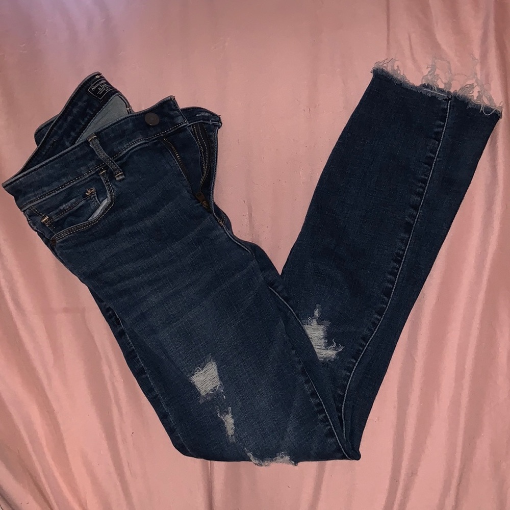 Abercrombie & Fitch Low Rise Skinny Jeans